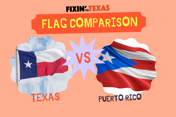 Texas Flag Vs Puerto Rico Flag