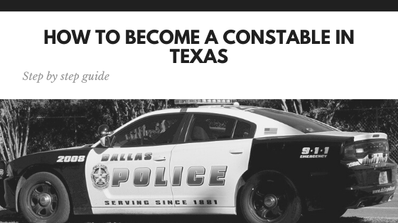 How to Become a Constable in Texas